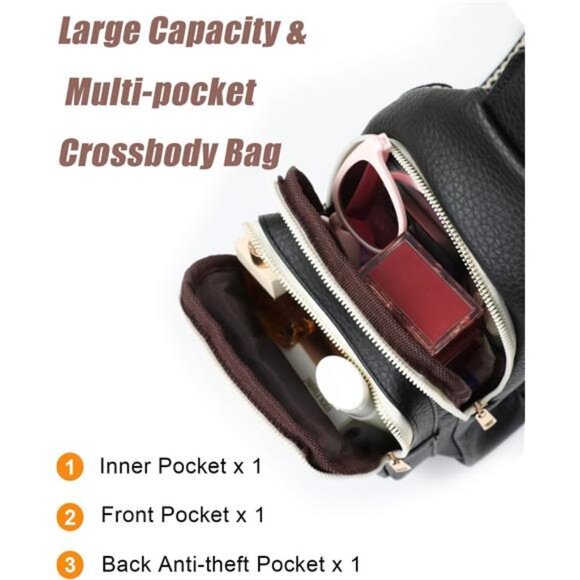 Mothers Day Gifts for Wife Mom Crossbody Bag Cute Mom‎ Gift Ideas from Daughter - Picture 4 of 7